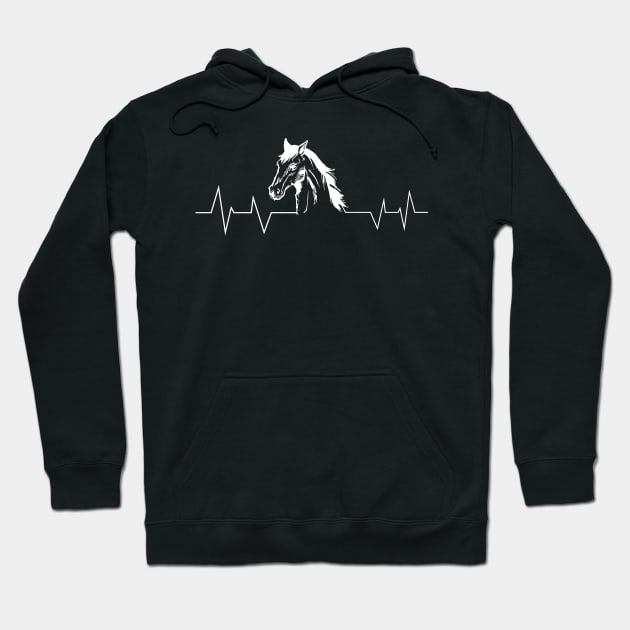 Horse heartbeat sale hoodie